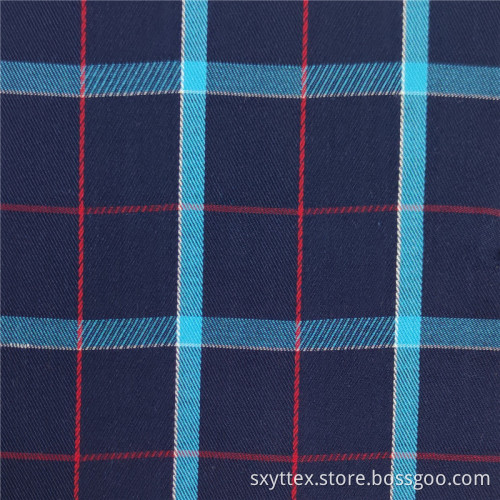 100%Cotton Check Fabric For Shirt And Dress